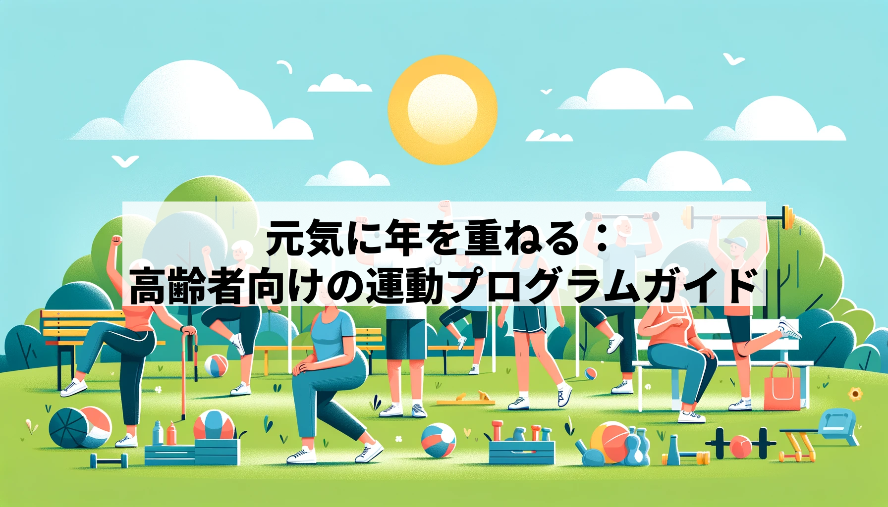 元気に年を重ねる：高齢者向けの運動プログラムガイド