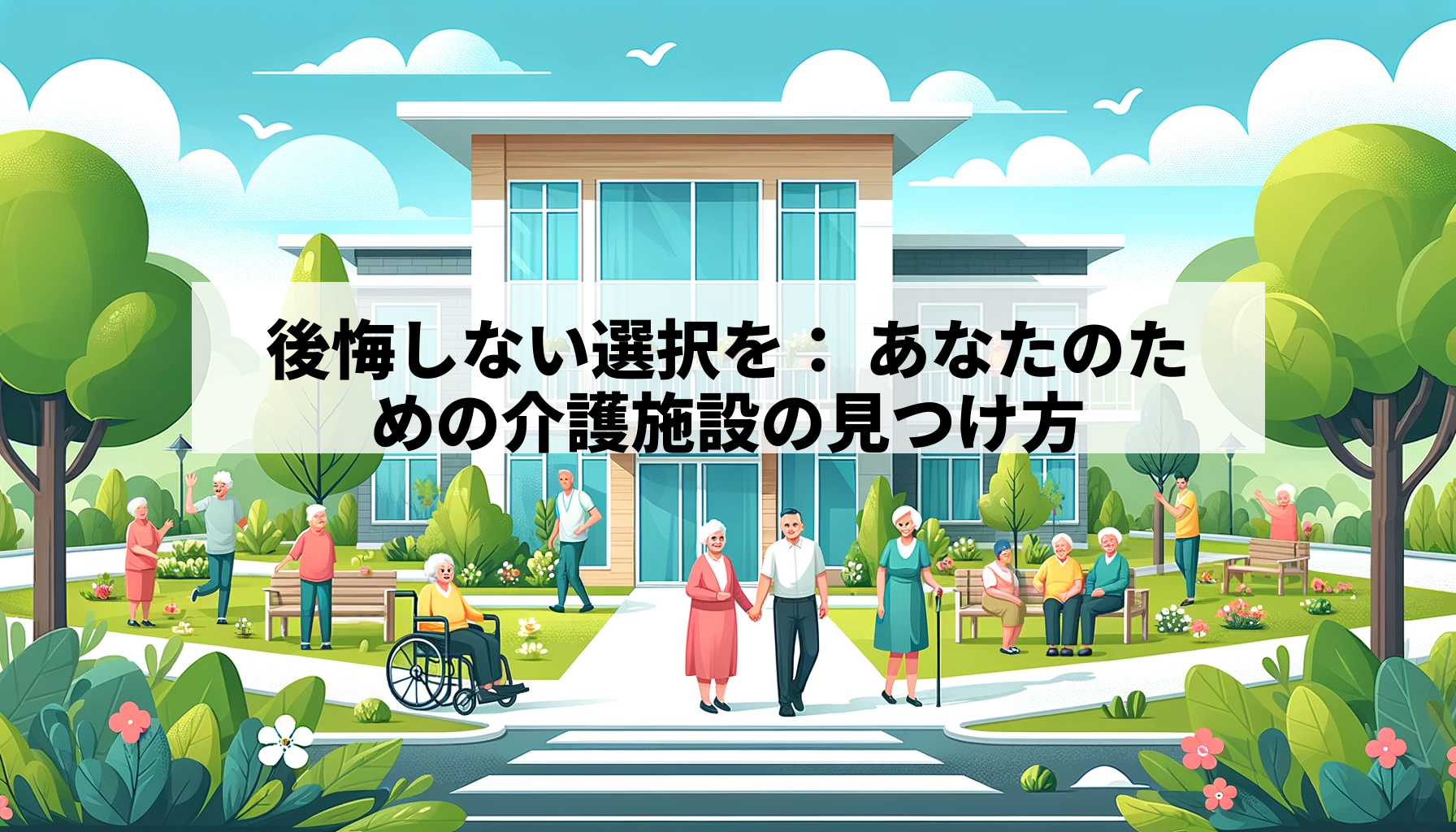 後悔しない選択を：あなたのための介護施設の見つけ方