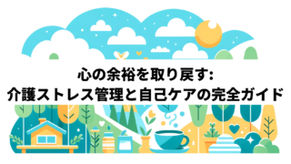 心の余裕を取り戻す: 介護ストレス管理と自己ケアの完全ガイド