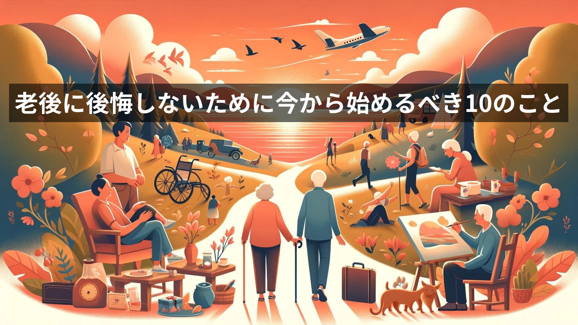 老後に後悔しないために、今から始めるべき10のこと　